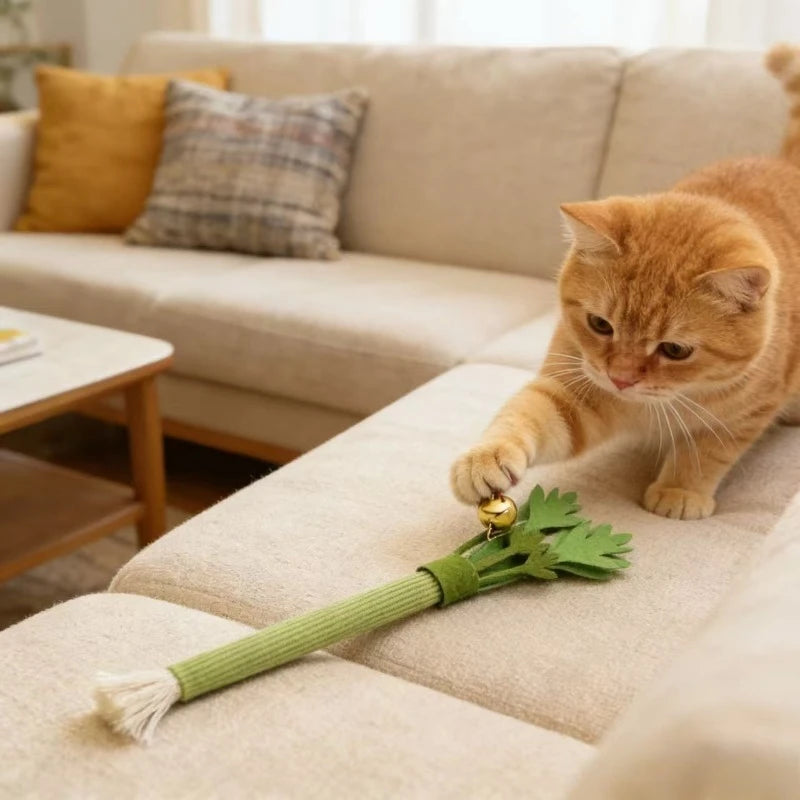 PureMint™ Organic Catnip Celery Toy