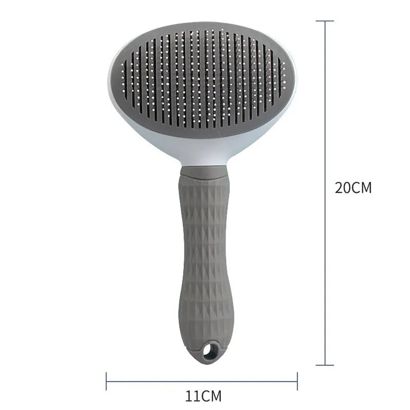 PurrFect™ One-Click Pet Deshedding Brush