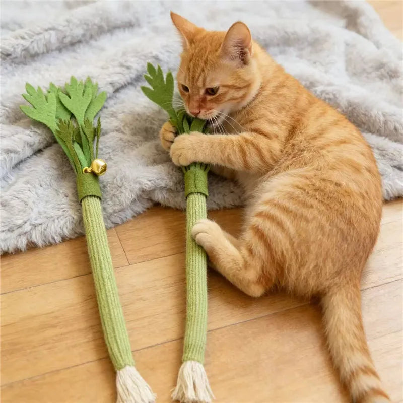 PureMint™ Organic Catnip Celery Toy
